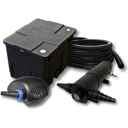 Set per il filtro 12000l 18W Depuratore per stagni CTF ECO Pompa 40W 25m Tubo características