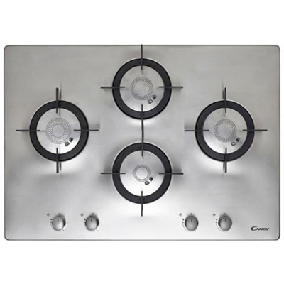 Piano Cottura CFX 74 P a Gas 4 Fuochi Gas Colore Acciaio Inox