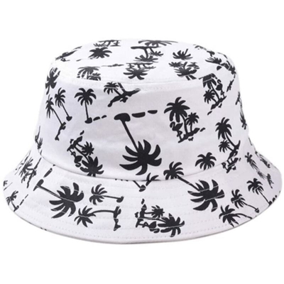 unisex palma da cocco Bush cappello, cappello da sole, cappello da secchio, cappello da spiaggia, cappello estivo, cappello da sole, bianco