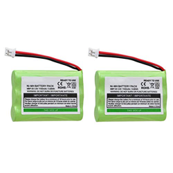 THENAGD 1100mAh MBP33 Ni-MH Batteries, para Motorola Monitor MBP33S MBP33PU MBP36 MBP36PU MBP41 MBP41 MBP41BU MBP41PU MBP43 MBP43 MBP43BU 2pcs características