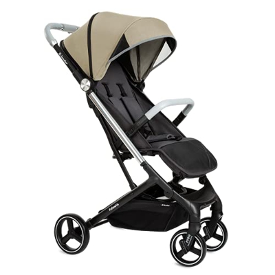 X-lander X-Follow Passeggino Leggero Reclinabile Passeggino Pieghevole Facile Piegato Con Una Mano Ultraleggero 7.6 kg (Galaxy Beige)