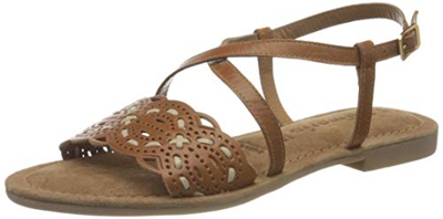 Tamaris 1-1-28132-26, Sandali Donna, Brandy Cream, 38 EU