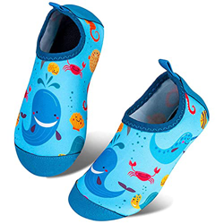 Geweo Scarpe Acqua Water Shoes Bambini Scarpette da Scoglio Bambino Ragazzi Ragazze Calzini Ciabatte Sport Acquatici Surf Immersioni Nuotare Spiaggia  en oferta