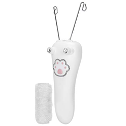 Epilatore elettrico resistente e sicuro con ricarica USB, epilatore non tossico pratico di alta qualità a 2 colori per filettare i capelli, per viso d características