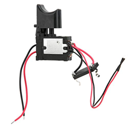 Controllo della velocità del trapano, interruttore del trapano a batteria 7,2 V - 24 V Batteria Interruttore del controllo della velocità del trapano  en oferta