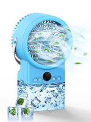 BraveKoi Condizionatore Portatile, 4 in 1 Raffreddatore D'aria, Umidificatore, Ventilatore, Luce Notturna, Climatizzatore Portatile con Timer, LED Dis en oferta