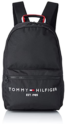 Tommy Hilfiger TH Established Backpack, Zaino Uomo, Nero, Medium