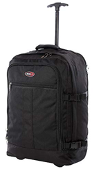 CABIN 5520 Trolley Zaino bagaglio a mano/cabina da viaggio leggero con Ruote e Tracolle a Scomparsa, Valigia Borsa da cabina 55x40x20 cm 44 litri. App en oferta