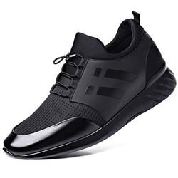 Scucs Mens Ava scarpe da ginnastica aumento interno scarpe da passeggio antiscivolo scarpe da corsa leggero traspirante scarpe da ginnastica en oferta