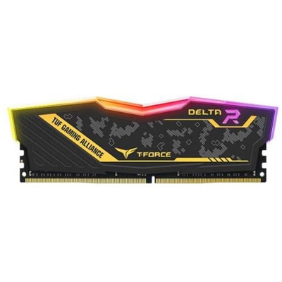 T-force Delta Tuf Gaming Alliance Rgb - Ddr4 - Kit - 16 Gb: 2 X 8 Gb - Dimm 288-pin - 3200 Mhz / Pc4-25600 - Cl16 - 1.35 V - Ungepuffert - Non-ecc - Military Camouflage