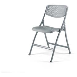 Sedia STEP pieghevole in metallo e polipropilene GRIGIO precio