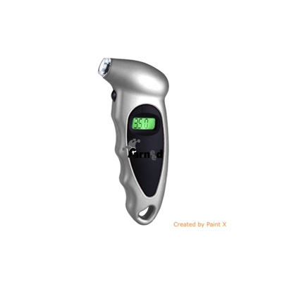 Manometro Misuratore Digitale Di Pressione Gomme Pneumatici Gomma Auto Moto Ross