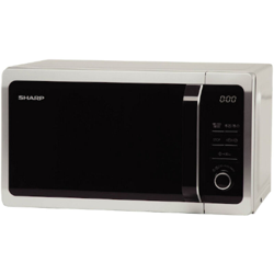 Sharp R-652IN Forno a Microonde, 800 W, 20 Litri, Argento en oferta