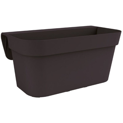 Balconiera vaso ARKE' BALCONY 25X23 H18 - GRIGIO ANTRACITE - NICOLI