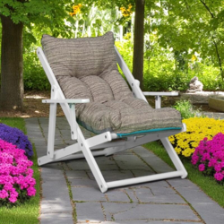 Poltrona RELAX reclinabile in 3 posizioni con telaio BIANCO TORTORA características