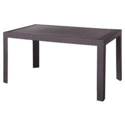 Tavolo rettangolo HUSTON 150 x 90 x 72 h CAFFE' en oferta