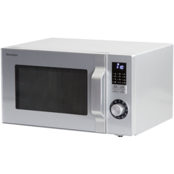 SHARP, microonde, 48,3 cm di larghezza, 900 W, capacità di 25 l, display a Led, características
