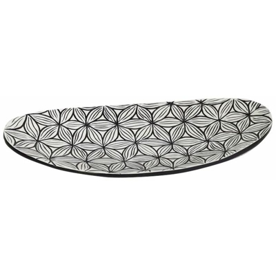 Centrotavola DKD Home Decor Resina Fiori (36 x 17 x 5 cm)