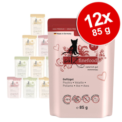 catz finefood Kitten 12 x 85 g - Set %: 24 x 85 g en oferta