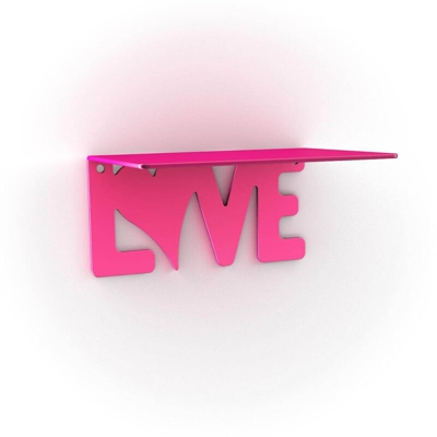 Bolis Italia - Reggimensola Love 14 In Acciaio Fucsia