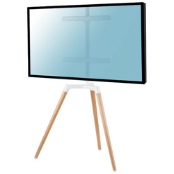 030-4044 Supporto Tv Cavalletto 50''''-65'''' Bianco / Faggio precio