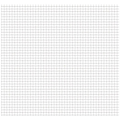 YOUTHUP Recinzione in Rete Modulare in Acciaio Inox 50x50 cm 31x31x3 mm - Argento
