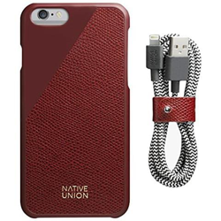 Clicleather Iphone 6 / 6s & Belt Cavo Bundle Bordeaux precio