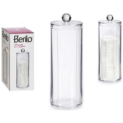 Secchio organizzatore Dischetti Struccanti Plastica (8 x 18 x 8 cm) características