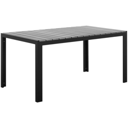 Tavolo da pranzo da esterno grigio 150x90 cm COMO en oferta