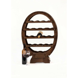 Cantinetta porta bottiglia in legno botte 18 POSTI precio