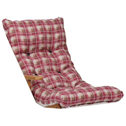 Cuscini di ricambio per poltrona HARMONY RELAX stile scozzese ROSSO NEW características