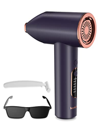 KENSEN Epilatore Luce Pulsata,IPL Laser Depilatore Luce Pulsata donna uomo con Rasoio,Indolore con Tubo Luminoso per Quarzo,Depilazione di Precisione  características