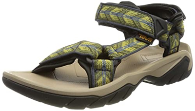 Teva, M TERRA FI 5 UNIVERSAL Uomo, Presidio Dark Olive, 39.5 EU