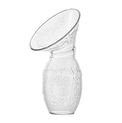 Tiralatte manuale con l'allattamento al seno latte Saver coperchio commestibile Bpa Silicone e ftalato libera tiralatte