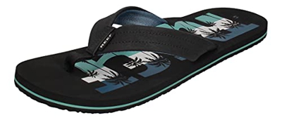Reef Waters, Infradito Uomo, Palma Blu Marino, 45