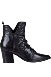 Leather ankle boots en oferta