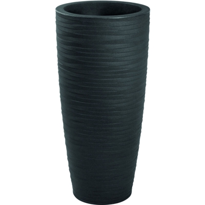 Vaso Tondo TALOS ELEGANCE Ø33 H70 - GRIGIO ANTRACITE - NICOLI