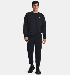 Felpa UA Rival Fleece Crew da uomo en oferta