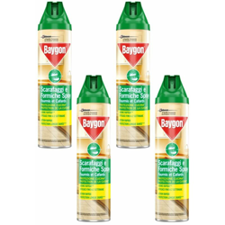 Baygon insetticida spray scarafaggi e formiche protezione casa 4 flaconi características