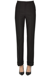 Wool-blend trousers características