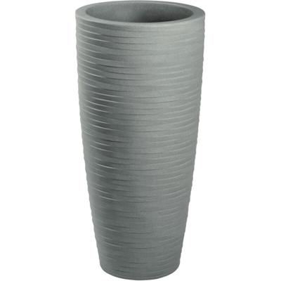 Vaso Tondo TALOS ELEGANCE Ø33 H70 - GRIGIO - NICOLI