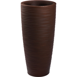Vaso Tondo TALOS ELEGANCE Ø33 H70 - CORTEN - NICOLI precio