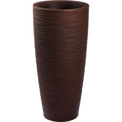 Vaso Tondo TALOS ELEGANCE Ø33 H70 - CORTEN - NICOLI