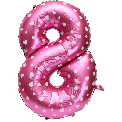 40 pollici di un gran numero di palloncini di alluminio rosa palloncini di elio d'aria compleanno festa di nozze eventi decorazione eventi forniture