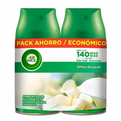 Ricariche Per Diffusore Elettrico Air Wick White Bouquet (2 x 250 ml)