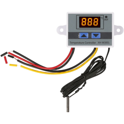 Happyshopping - Regolatore di temperatura elettronico Display a LED Modulo termostato Interruttore modulo di controllo temperatura temperatura con precio