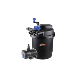 Mauk Set Filtro a Pressione, 11Â W UVC con Funzione Spin Clean, Nero, 41,5Â x 32,5Â x 41,5Â cm, 1916 características