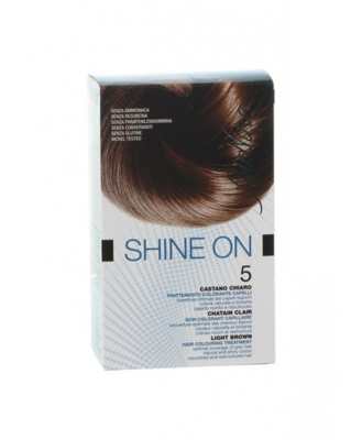 BioNike Shine On Trattamento Colorante Capelli Castano Chiaro 5