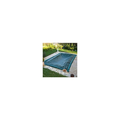 Copertura invernale con tubolari per piscina rettangolare 10x4 m