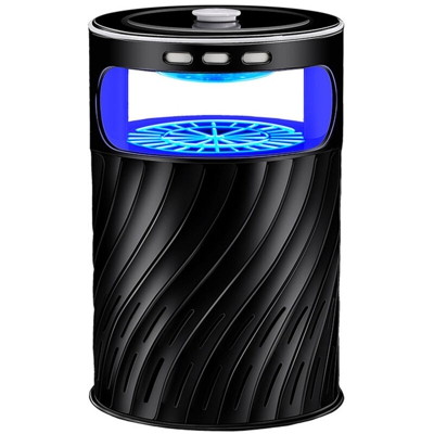 Mosquito killer domestico led mosquito killer repellente per zanzare lampada cattura zanzara mosquito killer artefatto n. 11 nero [8 lampada] presa